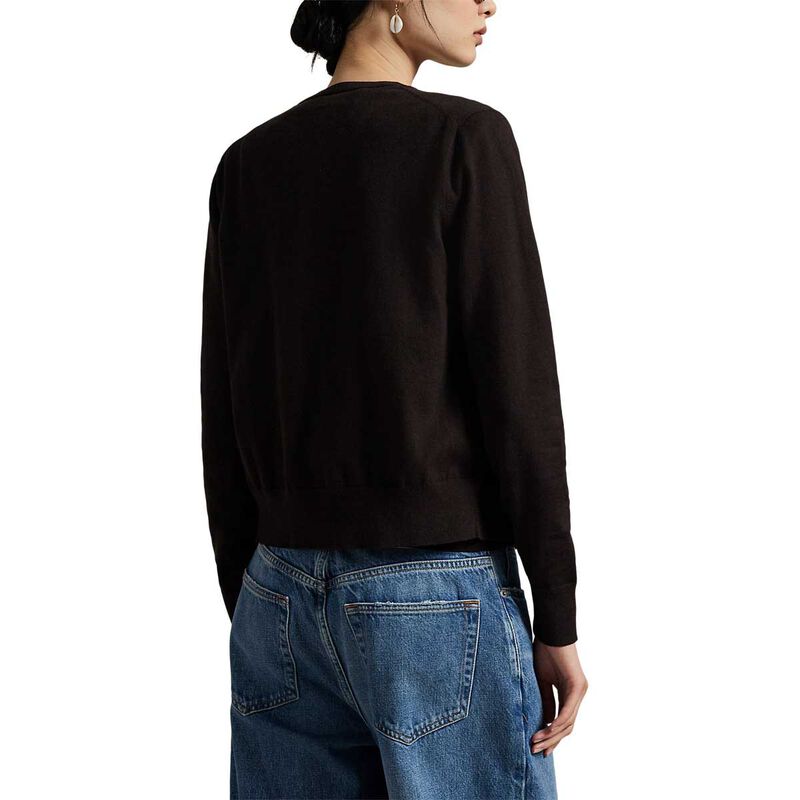 Polo Ralph Lauren Cotton Crewneck Cardigan image number 1